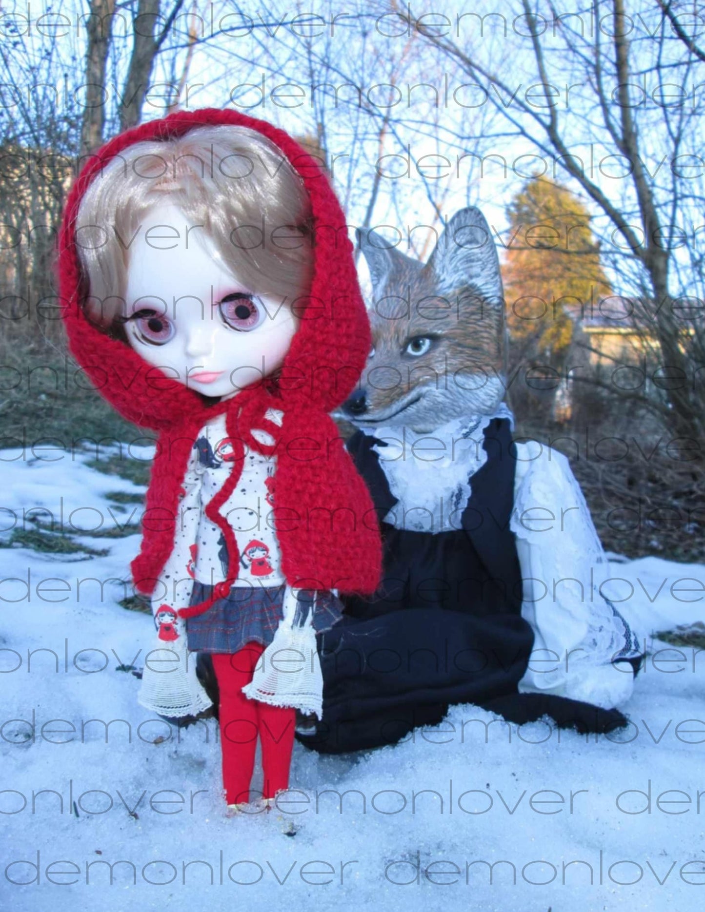 red riding hood print