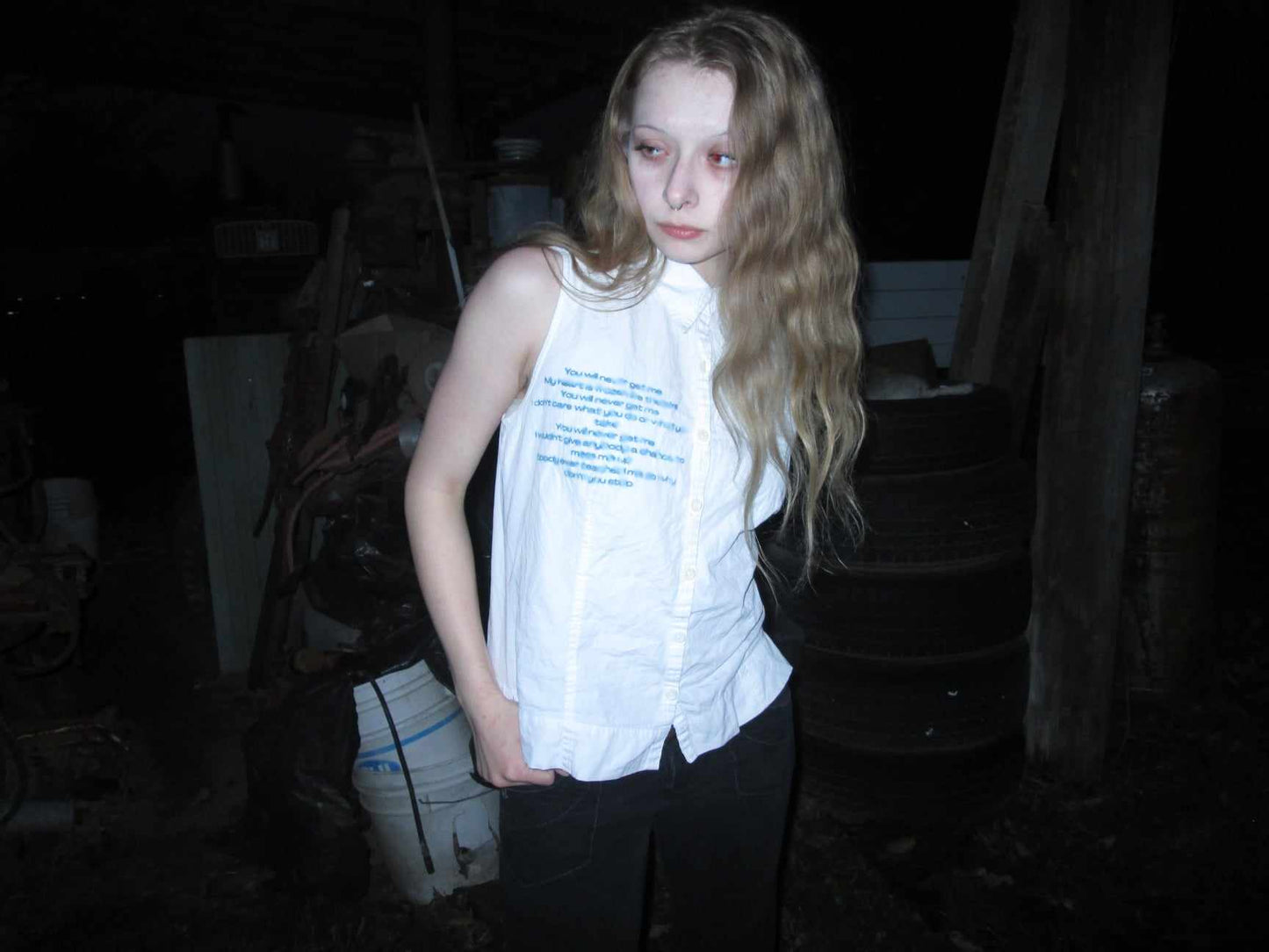 you will never get me blouse