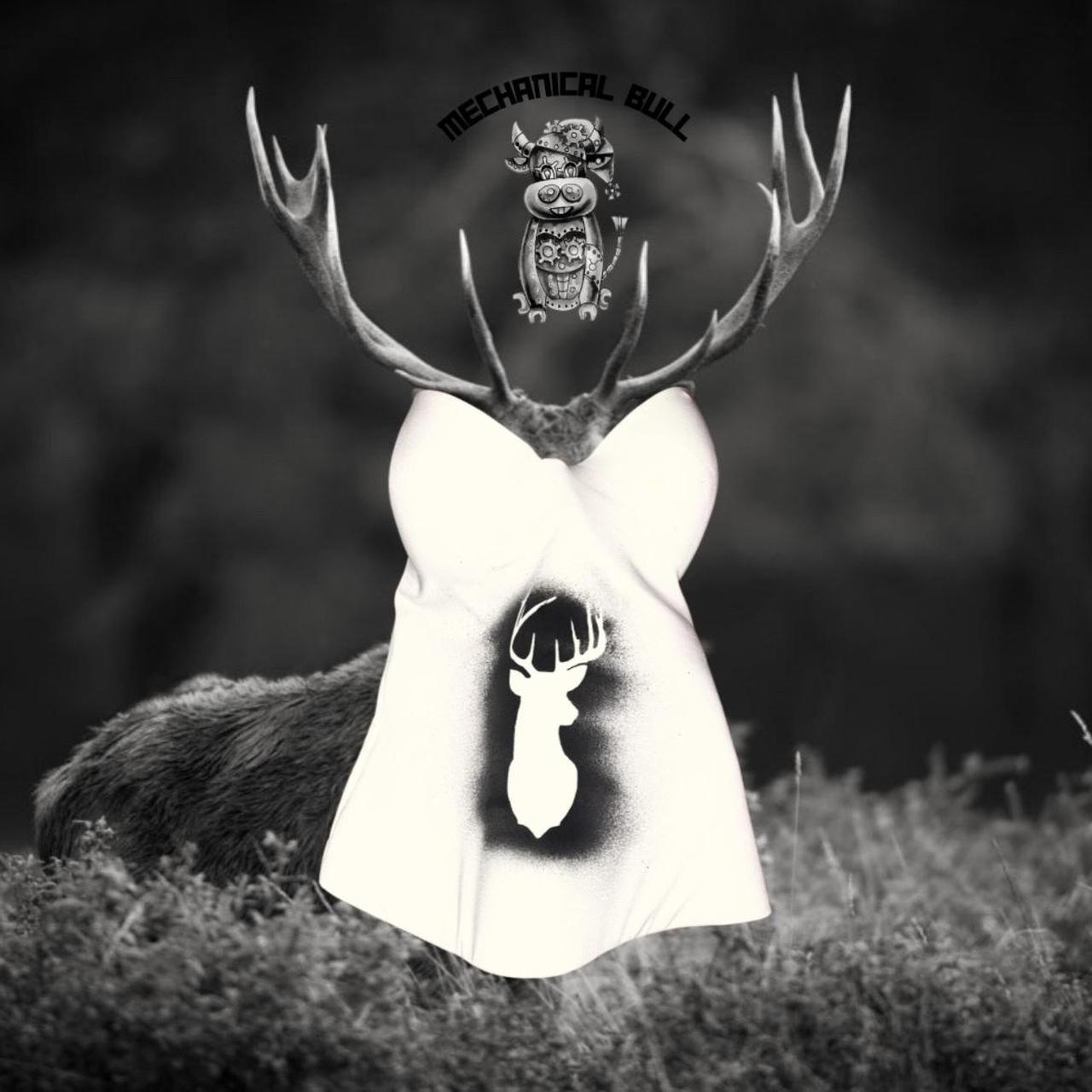 stag spray painted shapewear