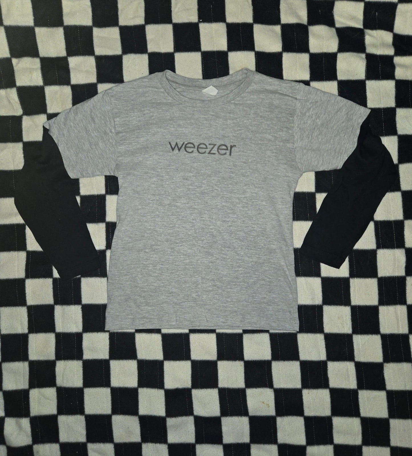 Weezer layered long sleeve
