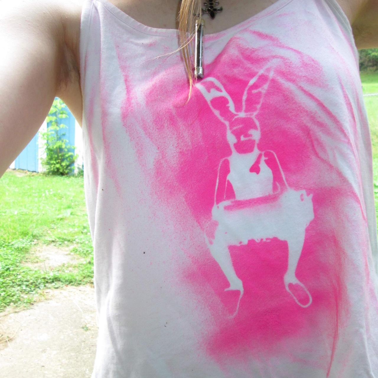 bunnyboy pink tank