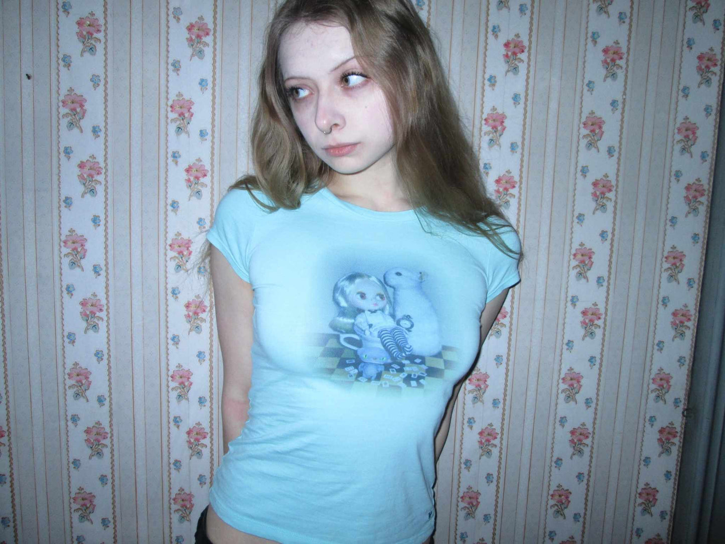alice blue shirt
