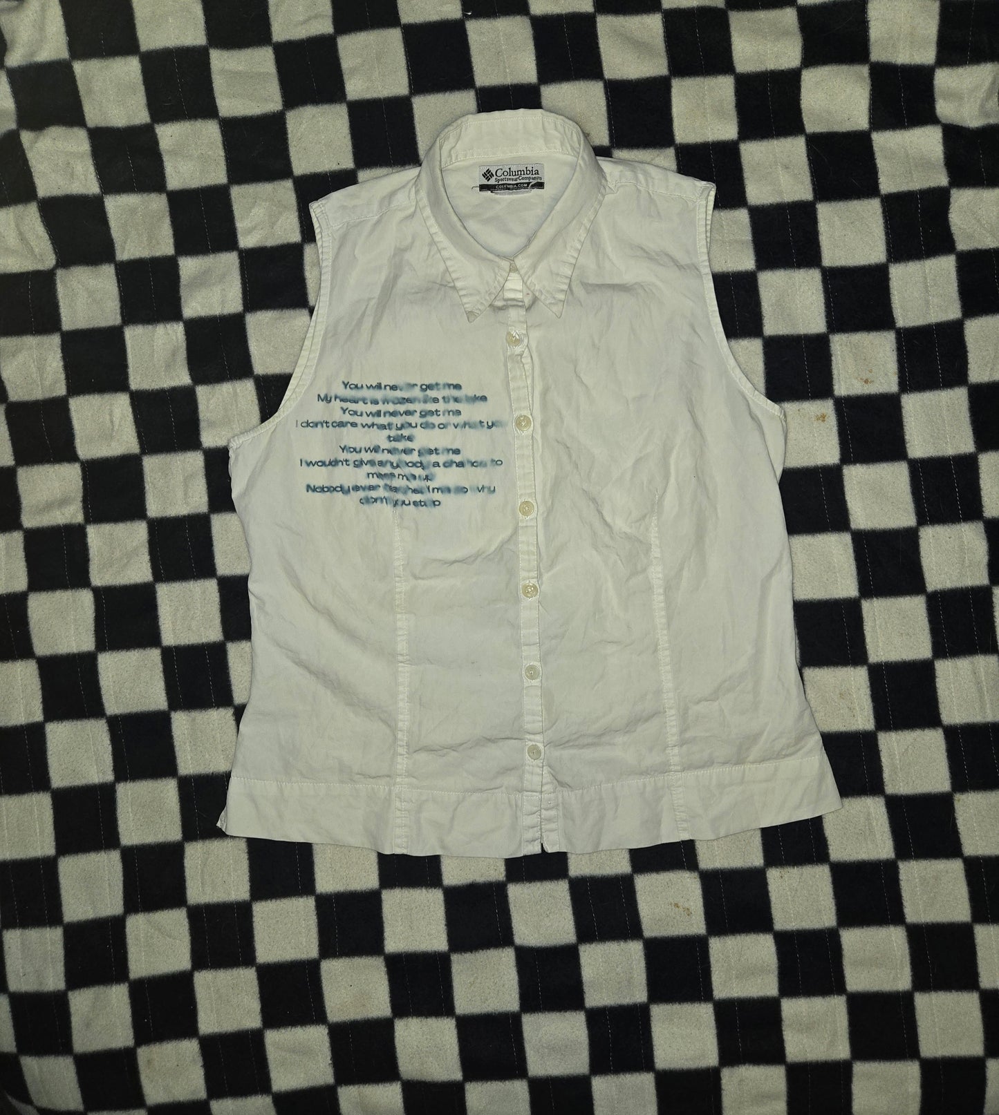 you will never get me blouse