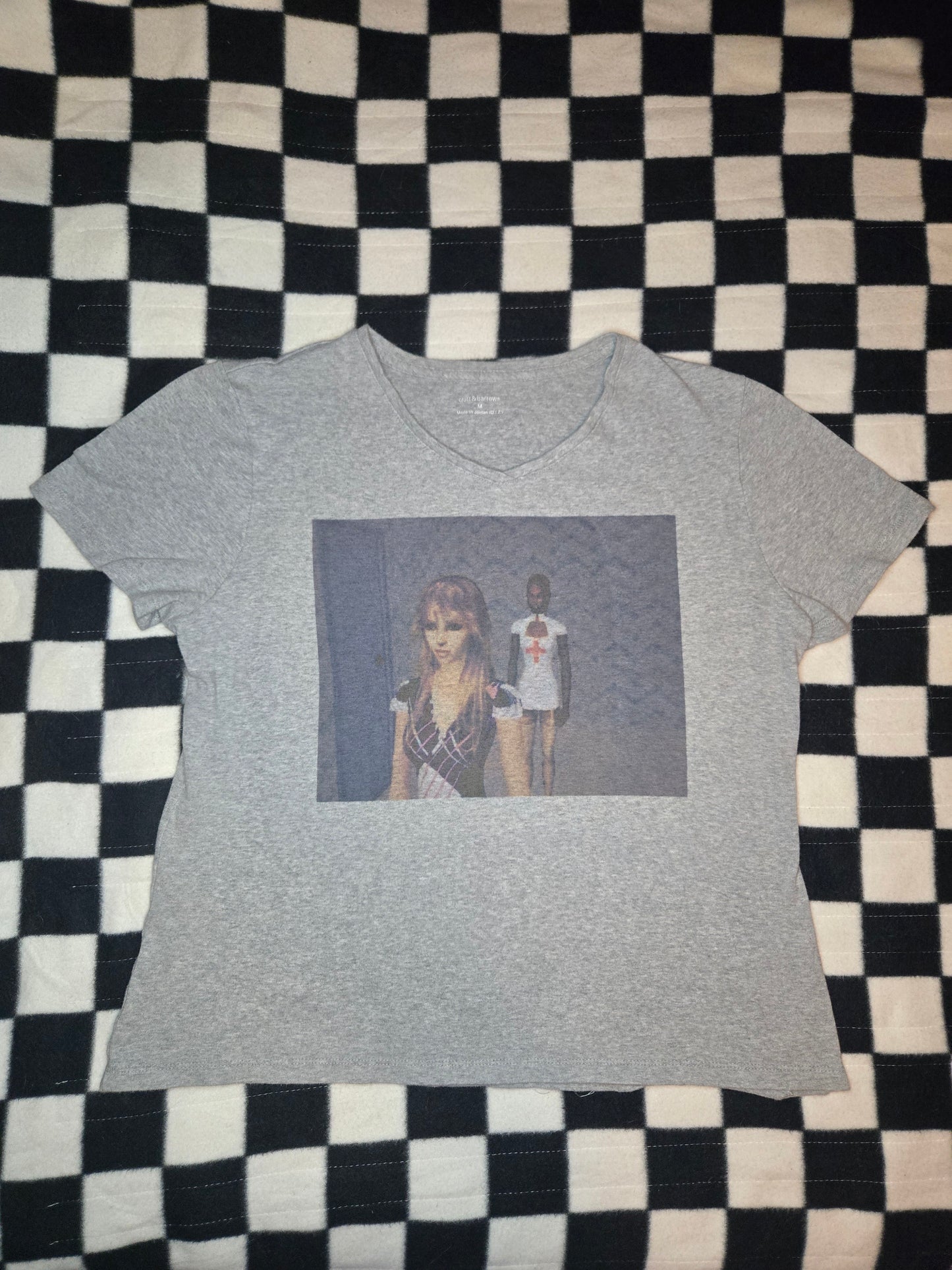 sims 2 horror hospital t-shirt