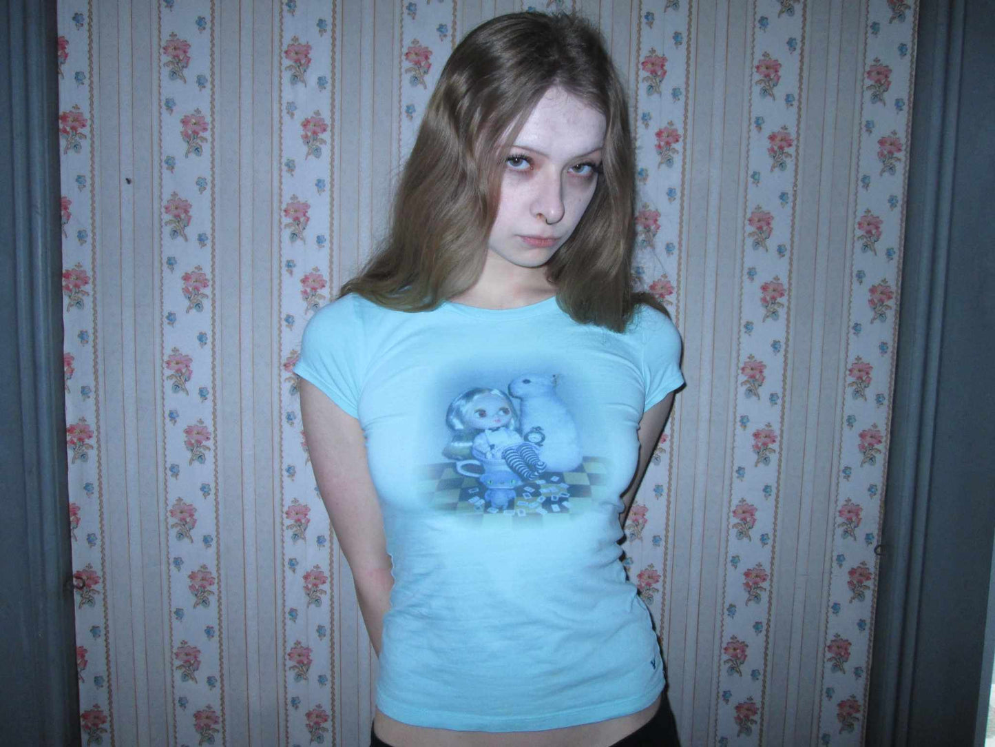 alice blue shirt