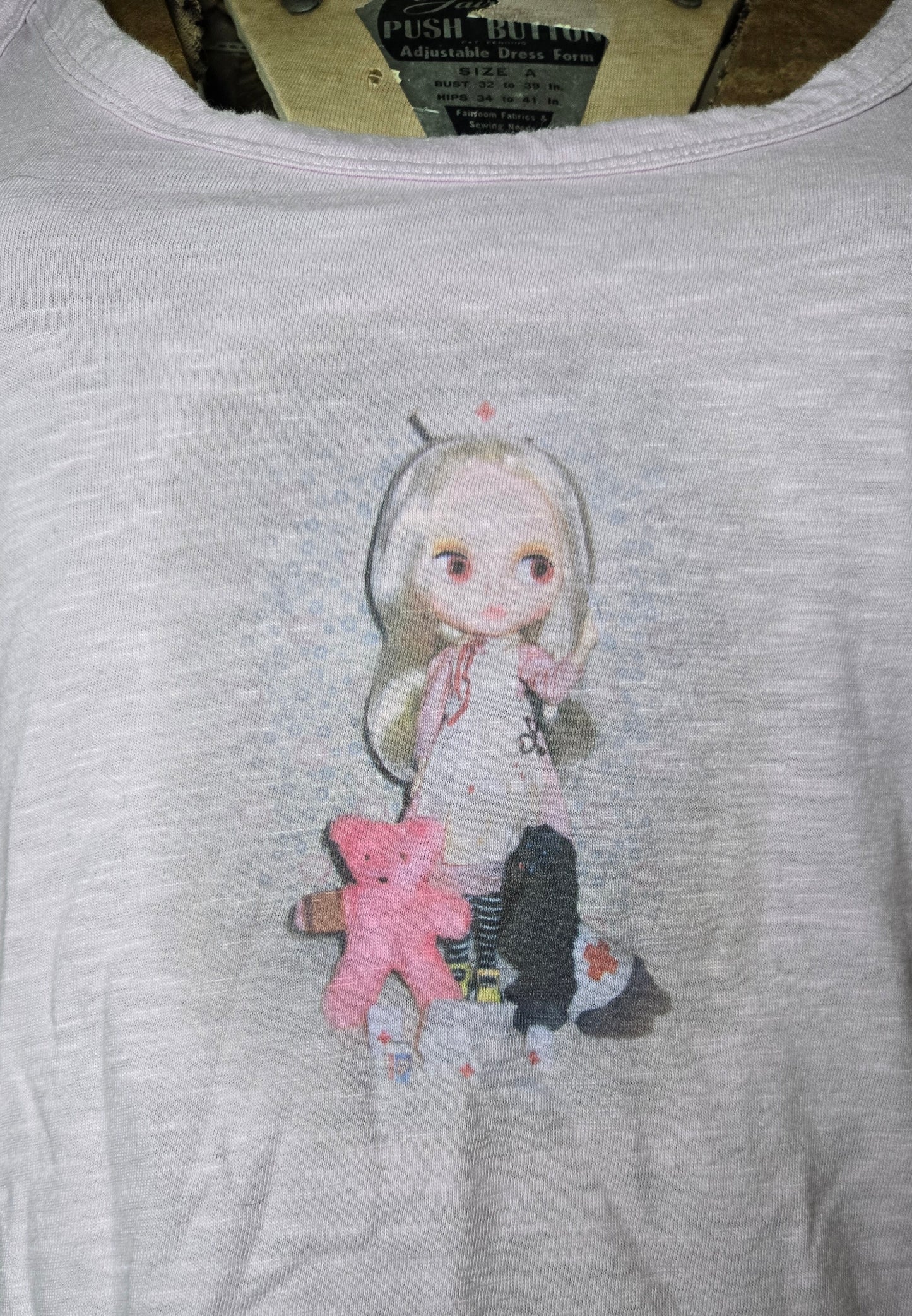 pink blythe nurse tank