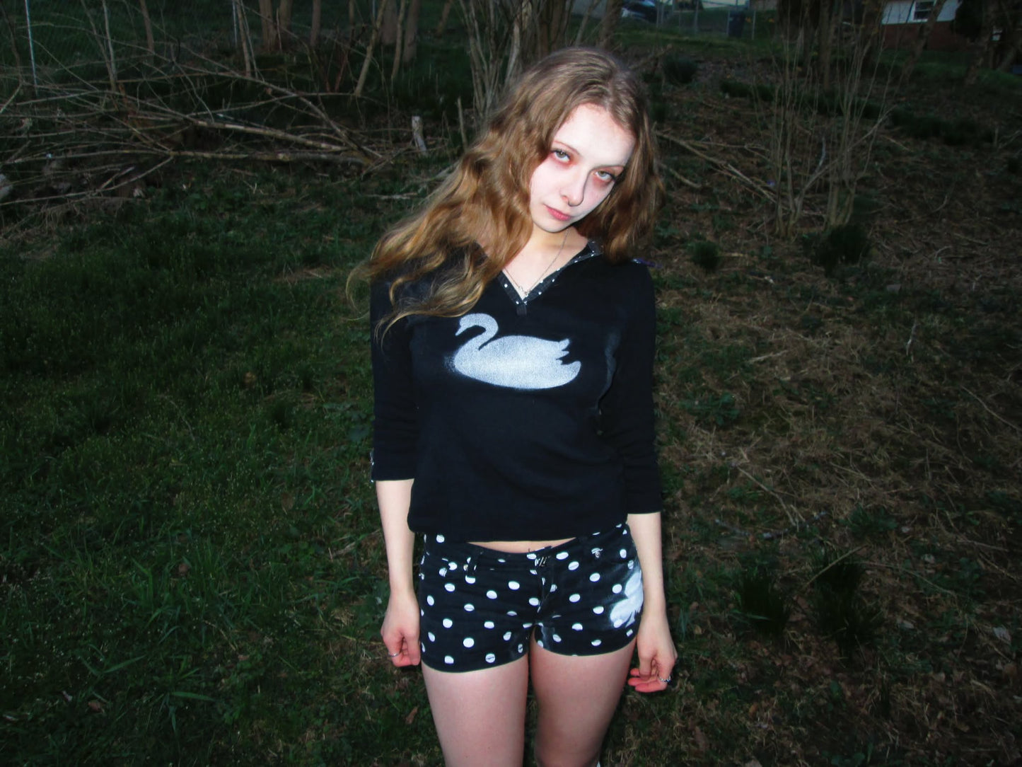 polka dot club shorts