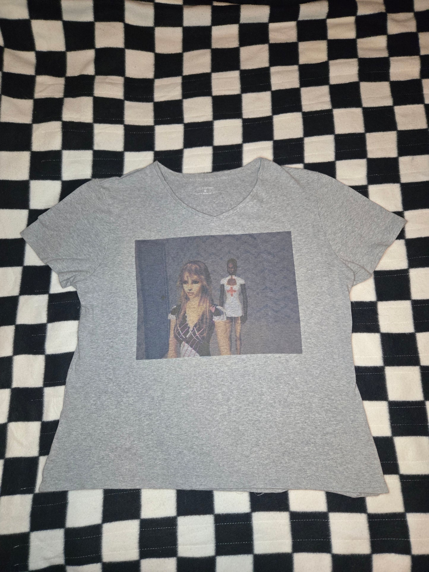 sims 2 horror hospital t-shirt