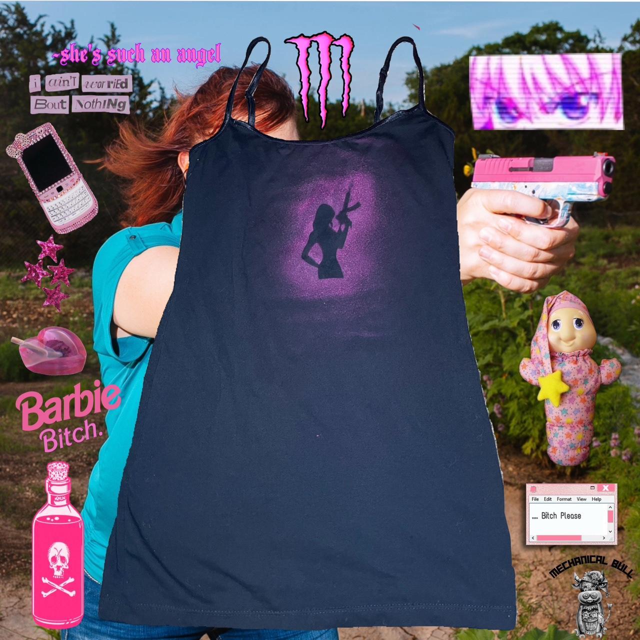 gun girl tank