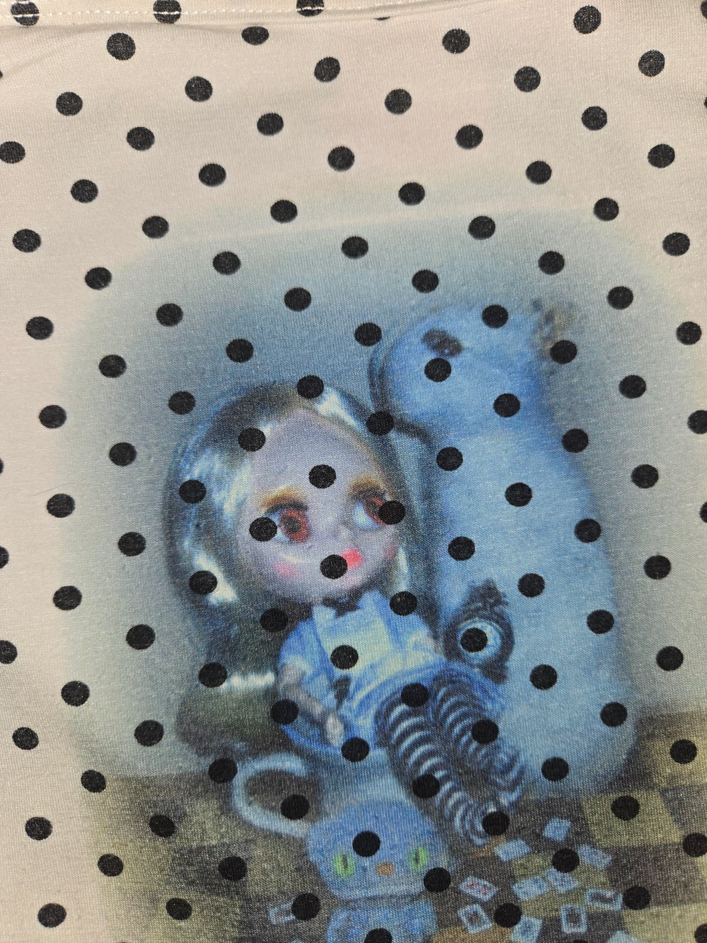 polka dot alice top