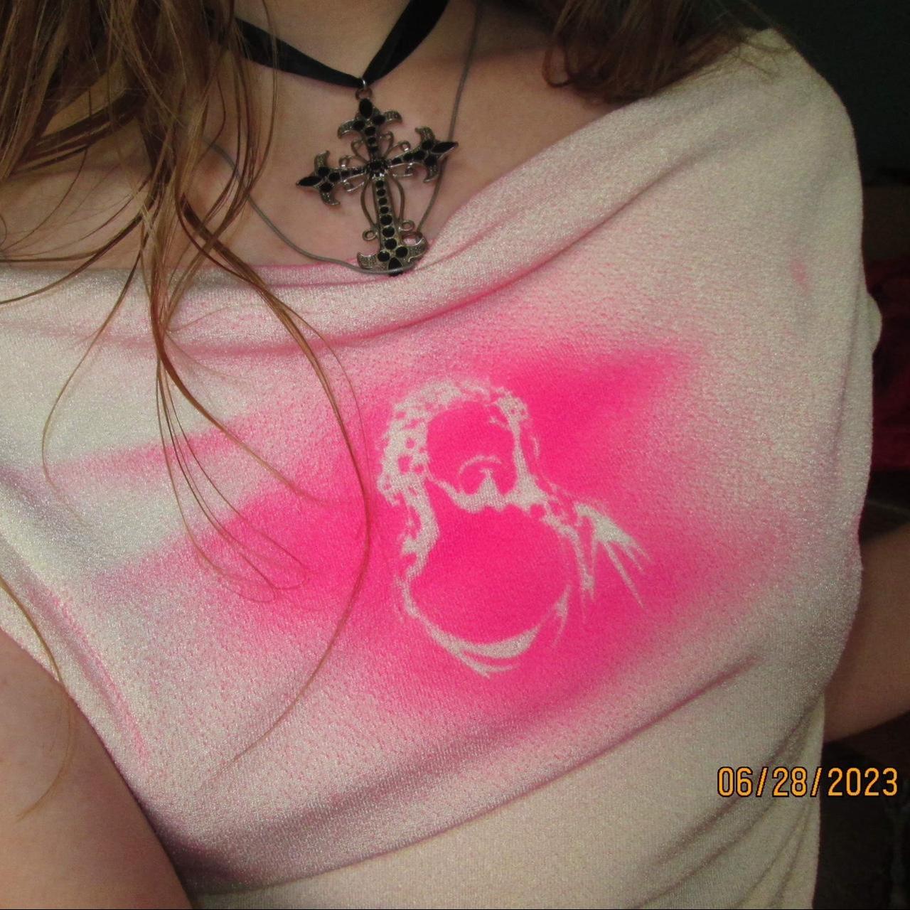 hot pink jesus