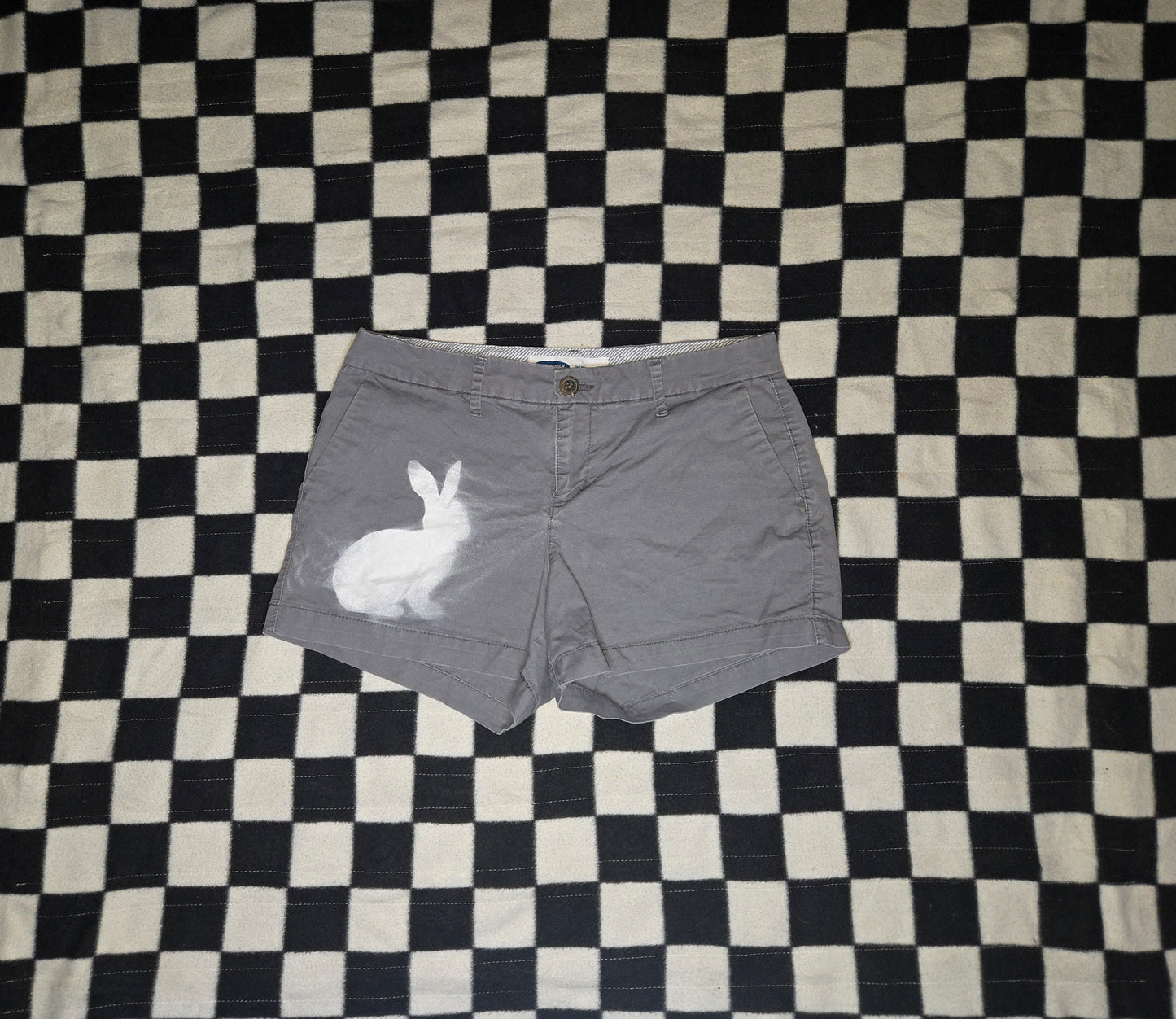 white rabbit shorts
