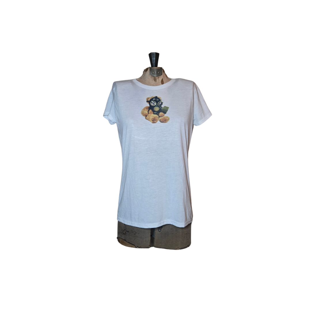 gas mask teddy shirt
