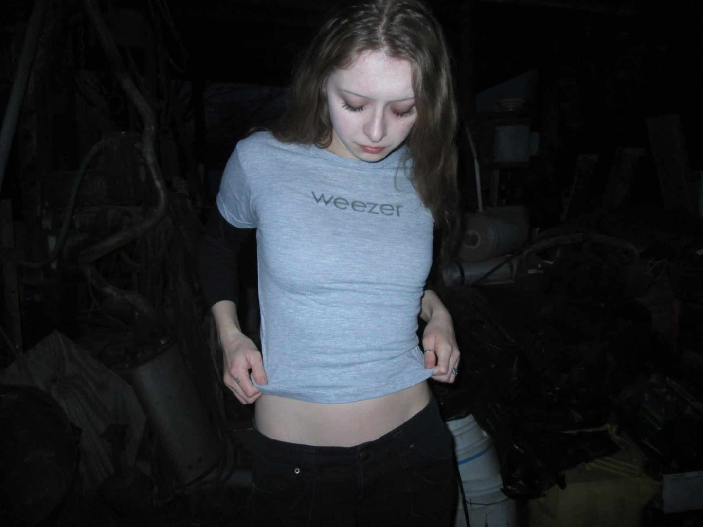 Weezer layered long sleeve
