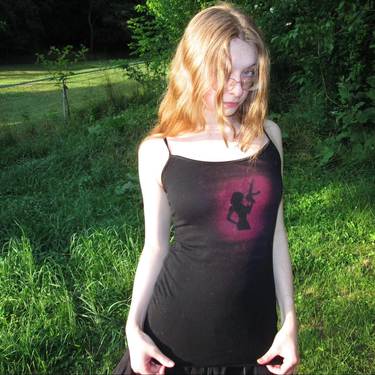 gun girl tank