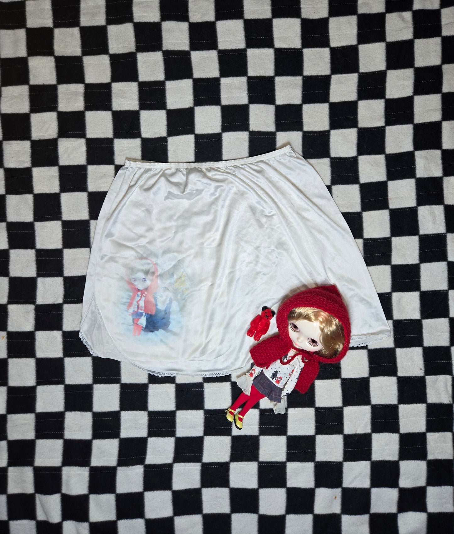 red riding hood slip skirt