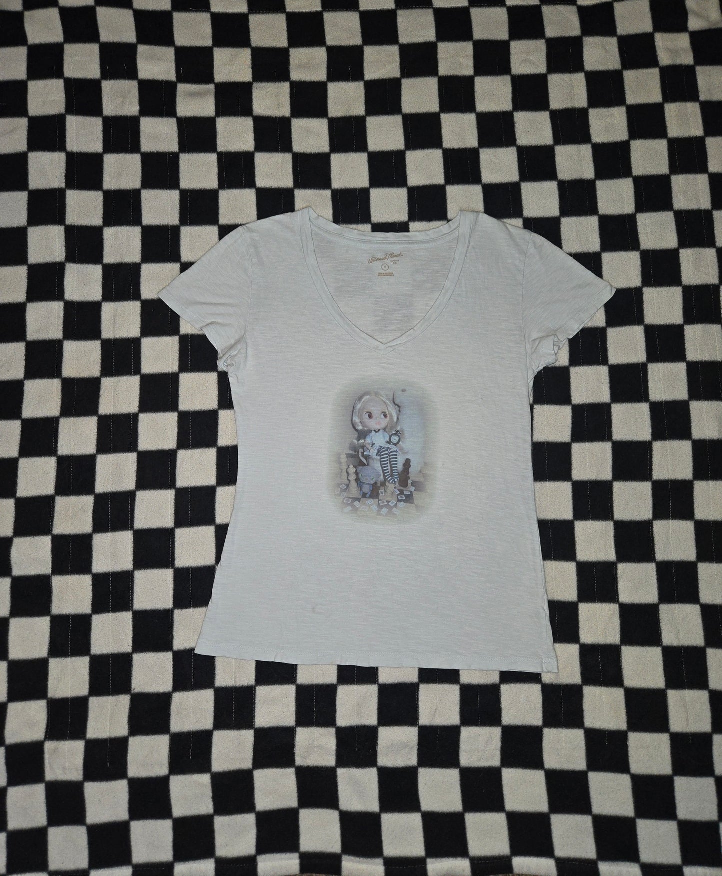 light blue alice shirt