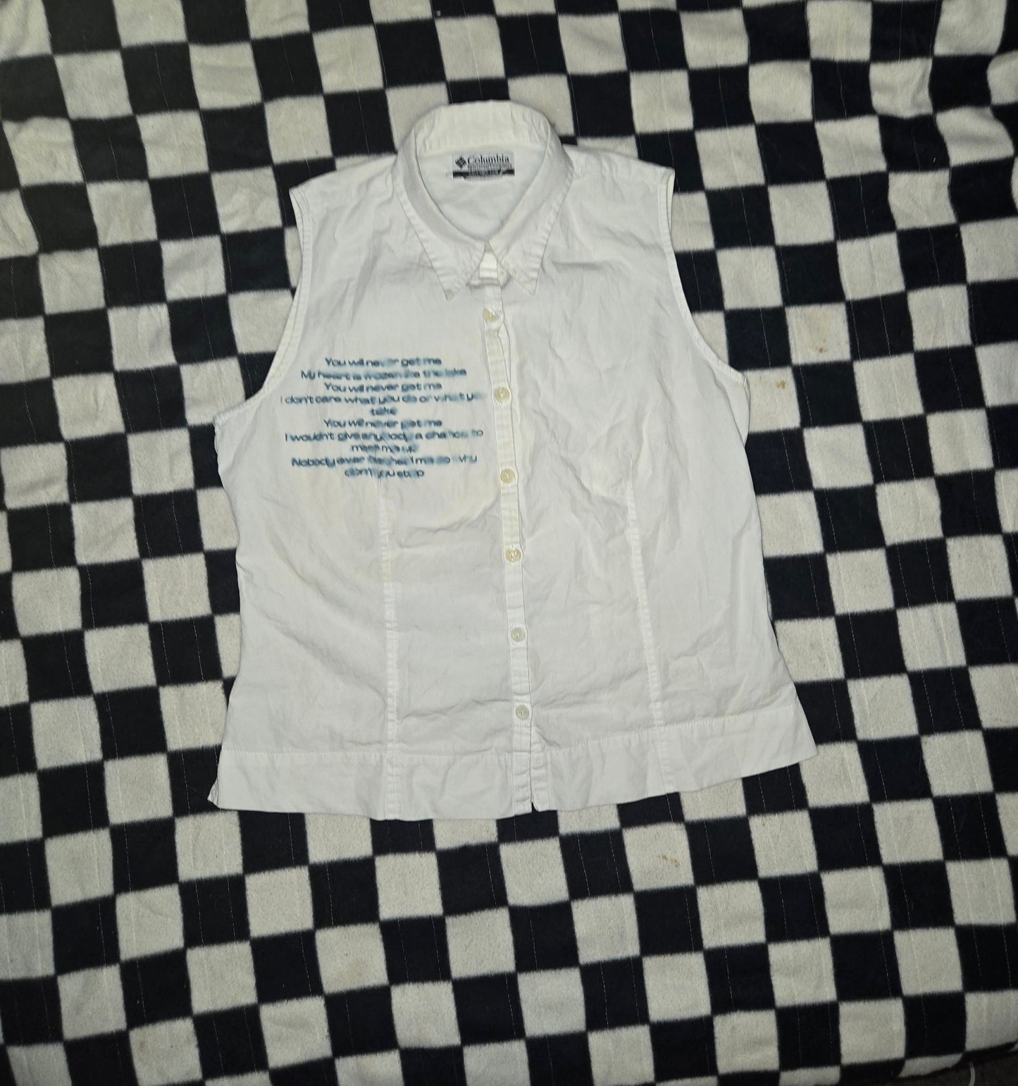 you will never get me blouse