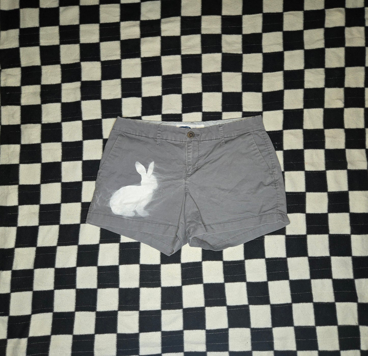 white rabbit shorts