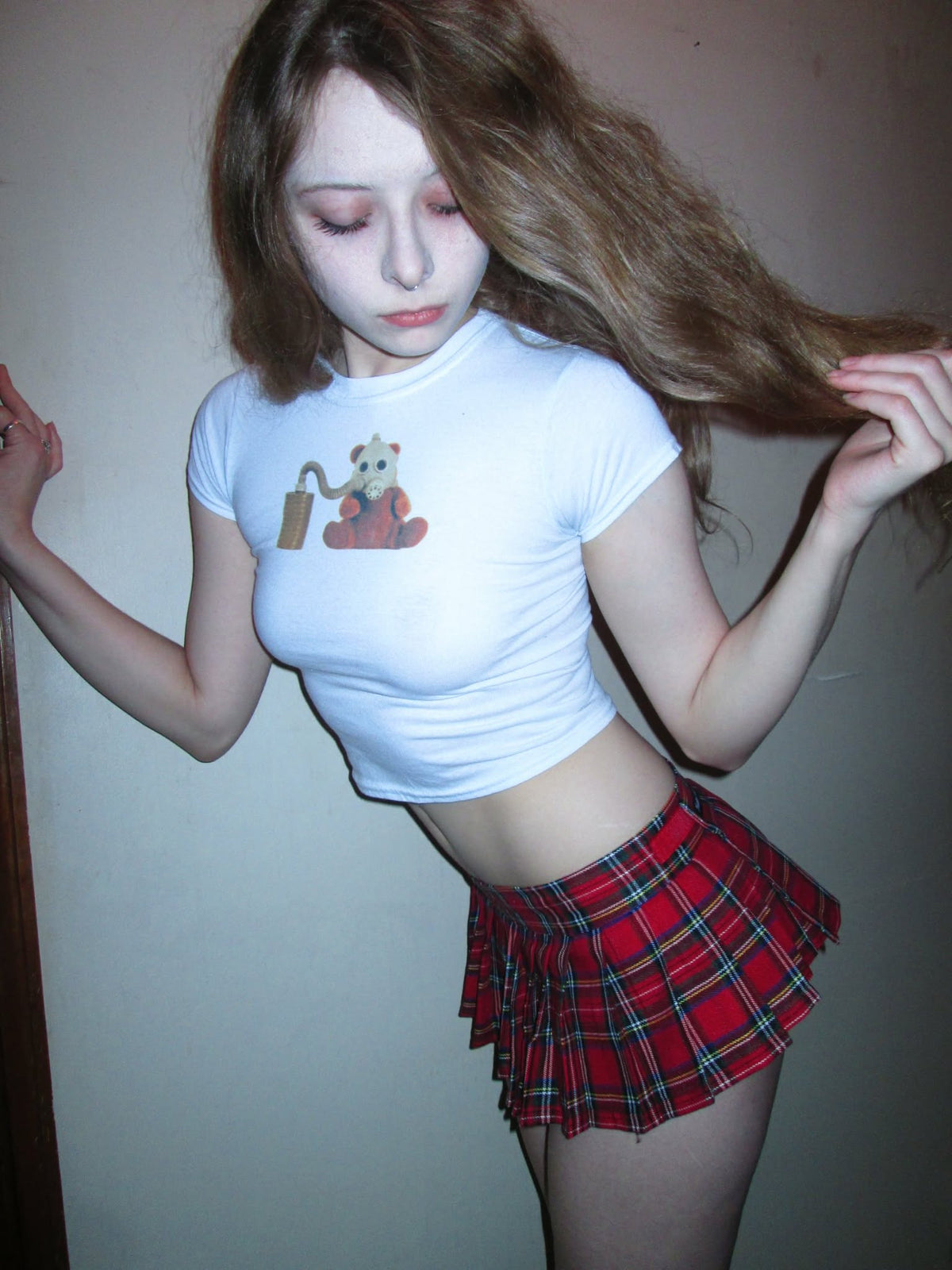 gas mask teddy shirt 2