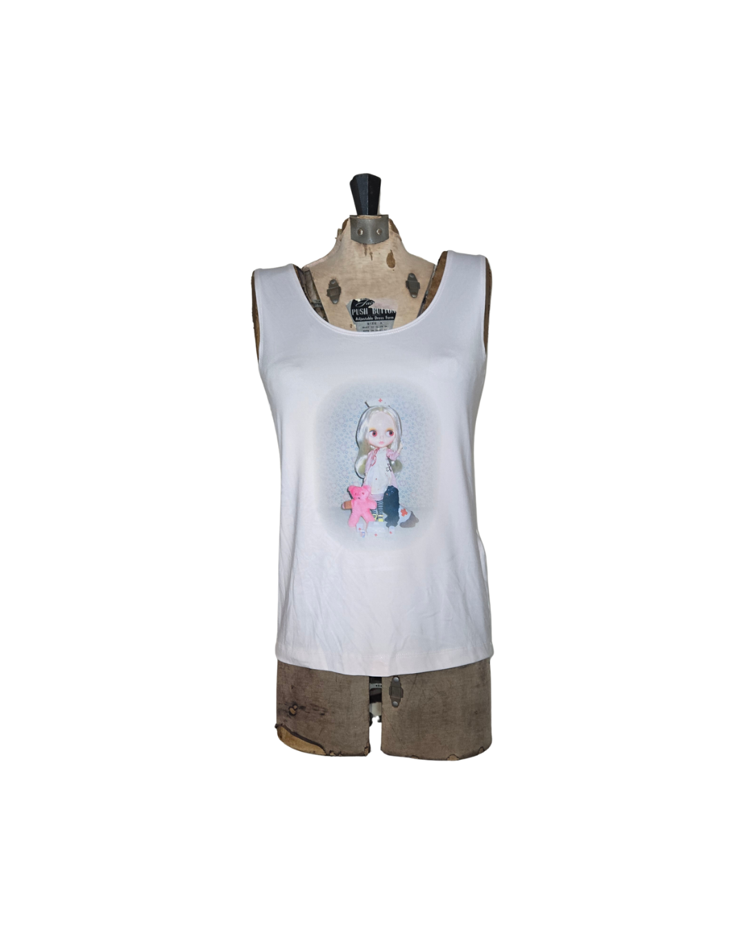 light pink blythe nurse tank