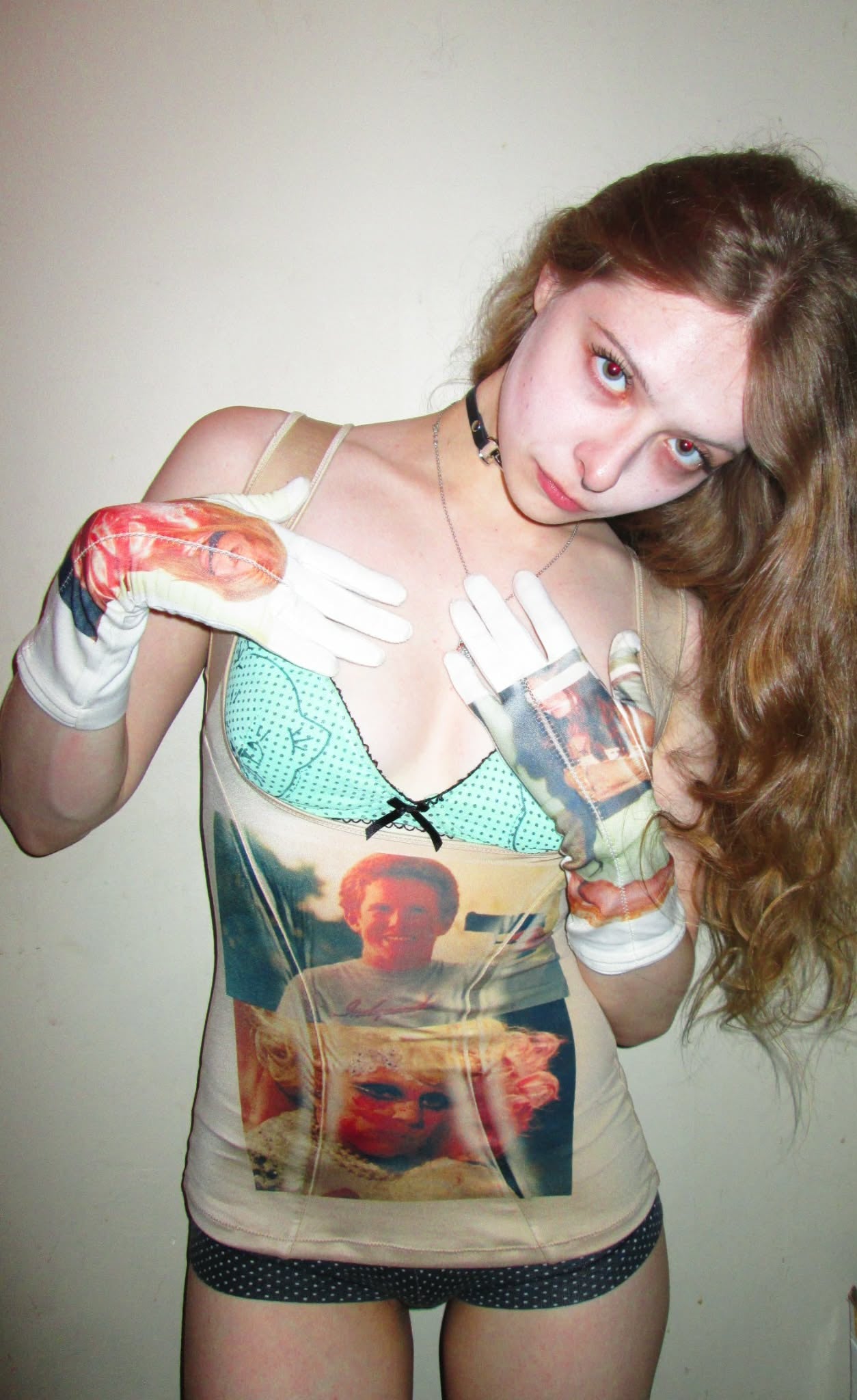 kitty titties bra