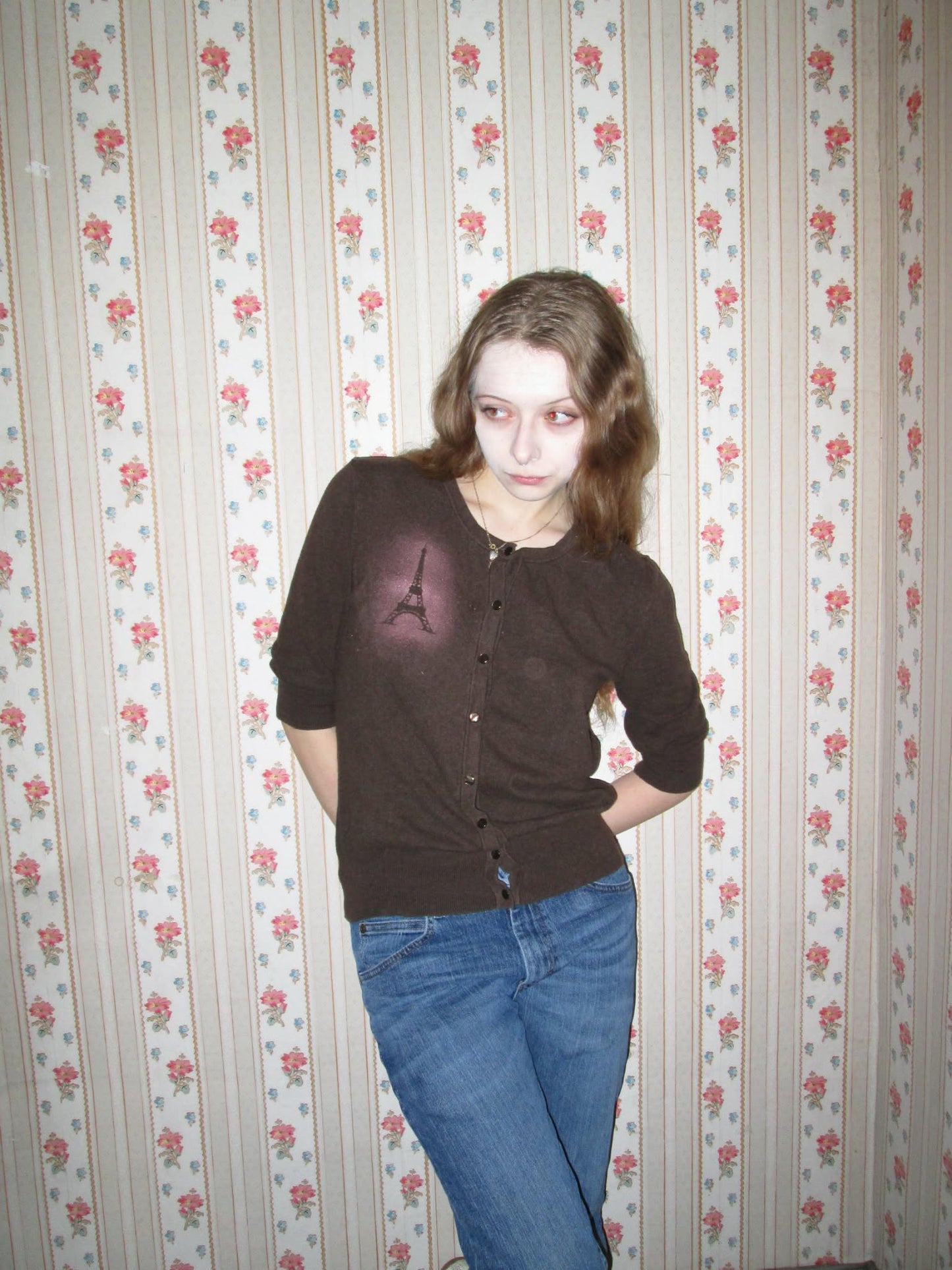 eiffel tower cardigan