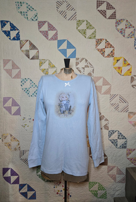 blue alice waffleknit