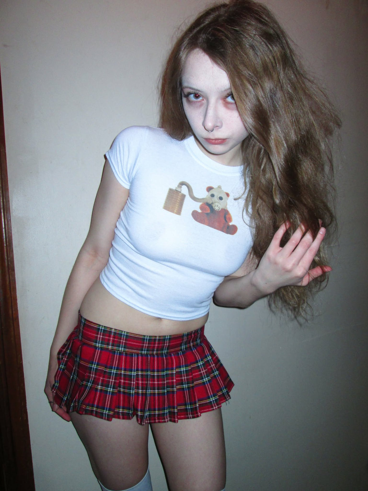 gas mask teddy shirt 2