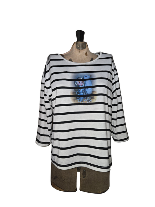 striped alice shirt