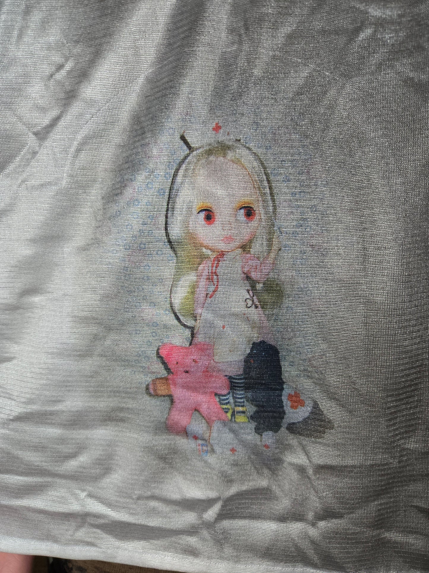 white nurse blythe lingerie top