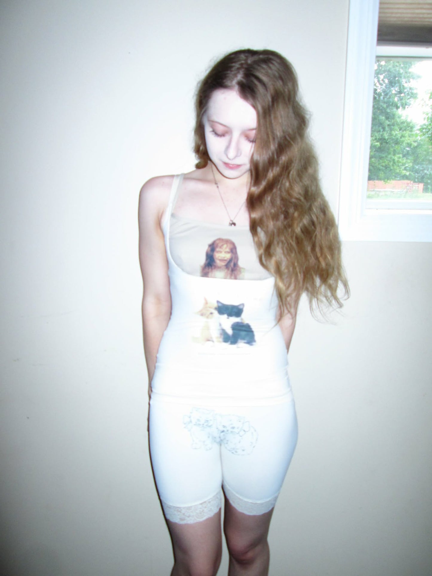 "kindness kittens" shapewear top