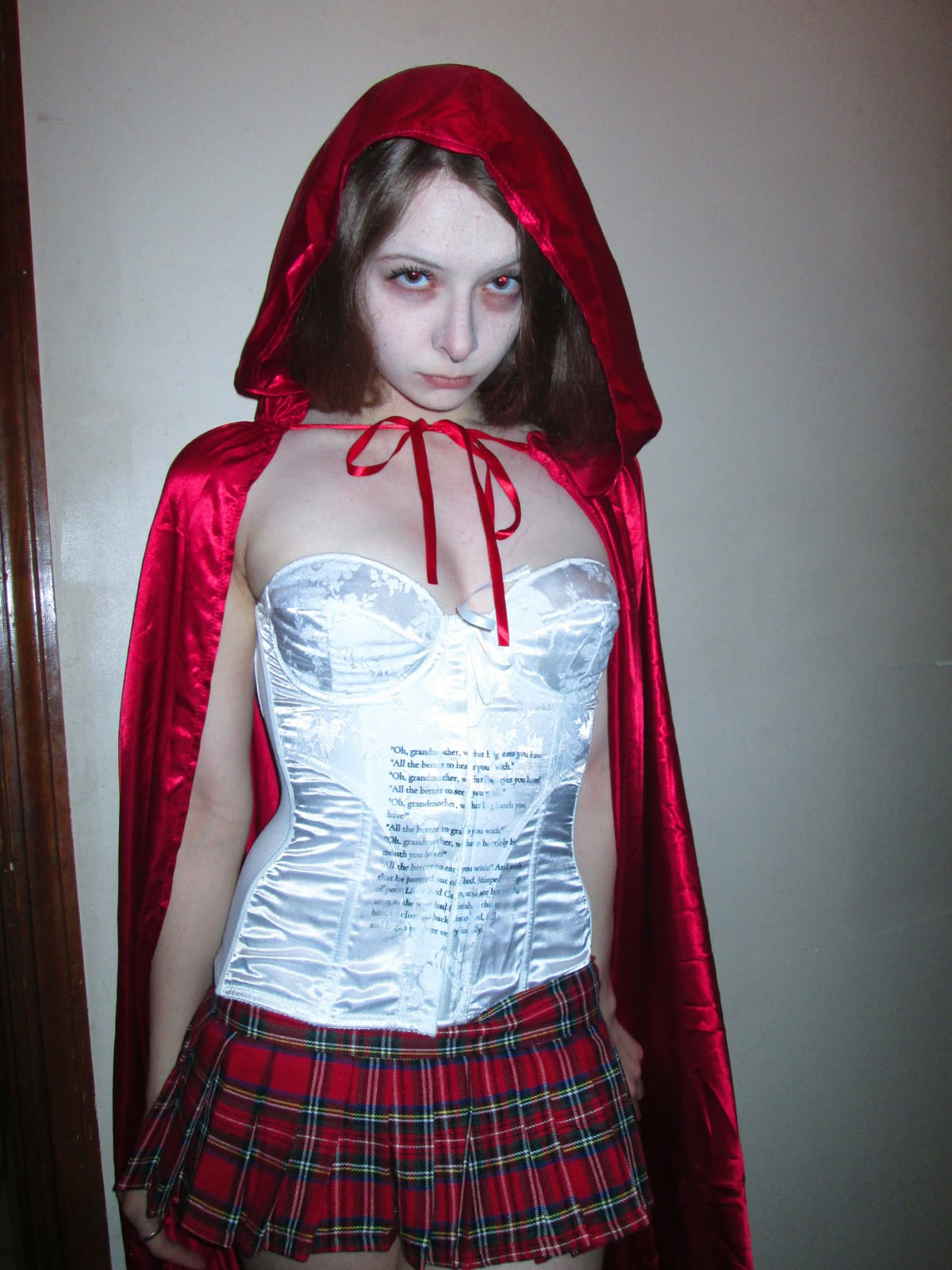 little red riding hood corset
