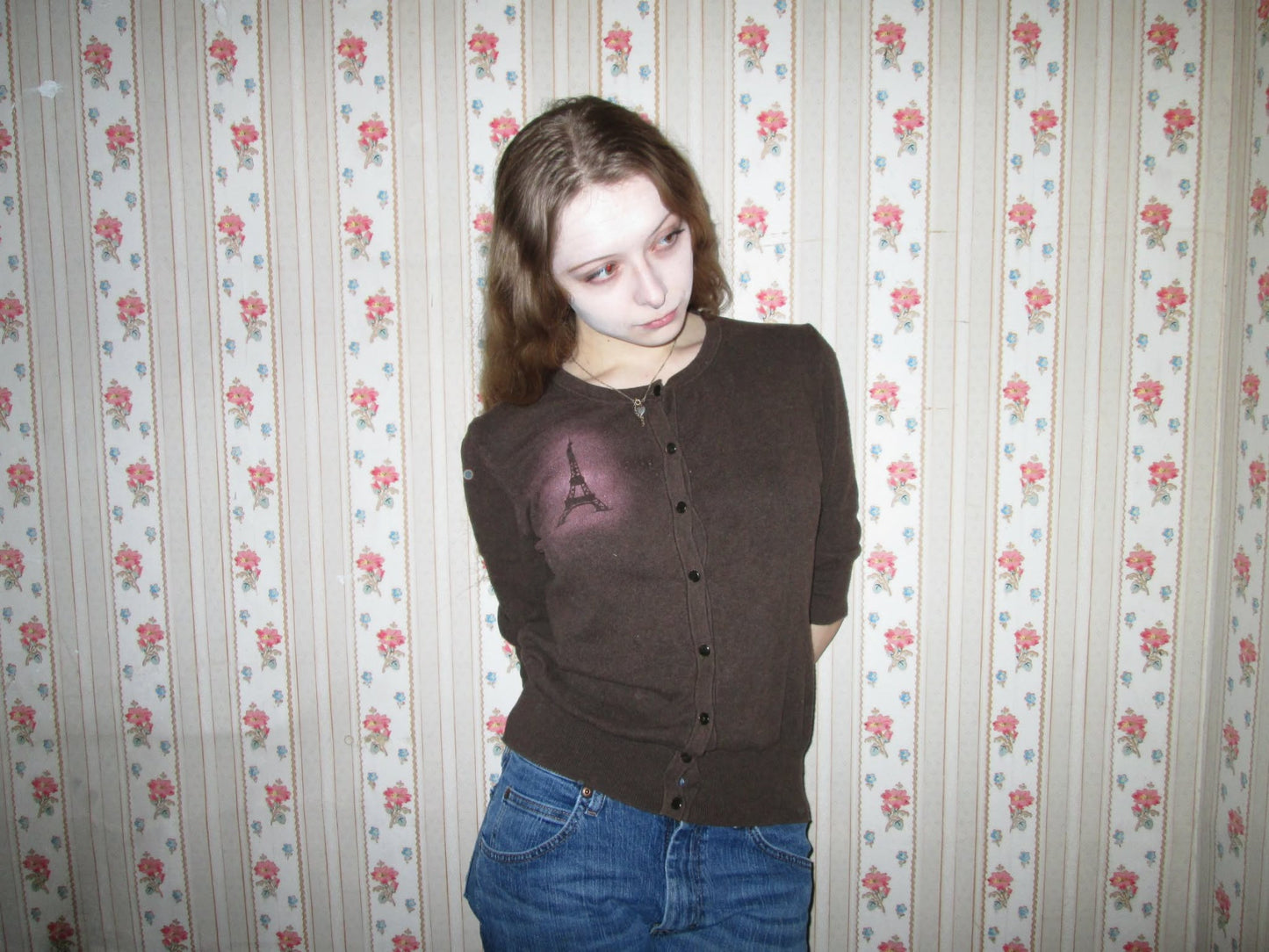 eiffel tower cardigan