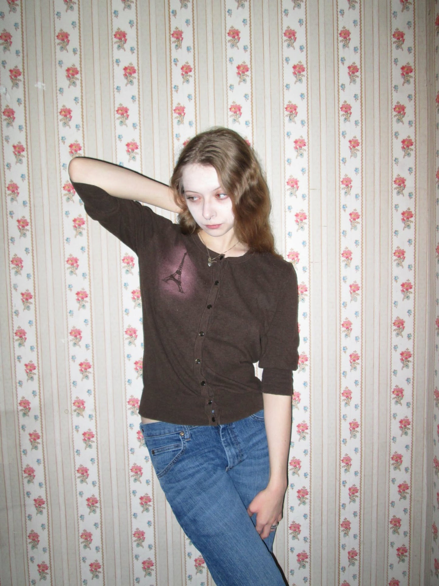 eiffel tower cardigan