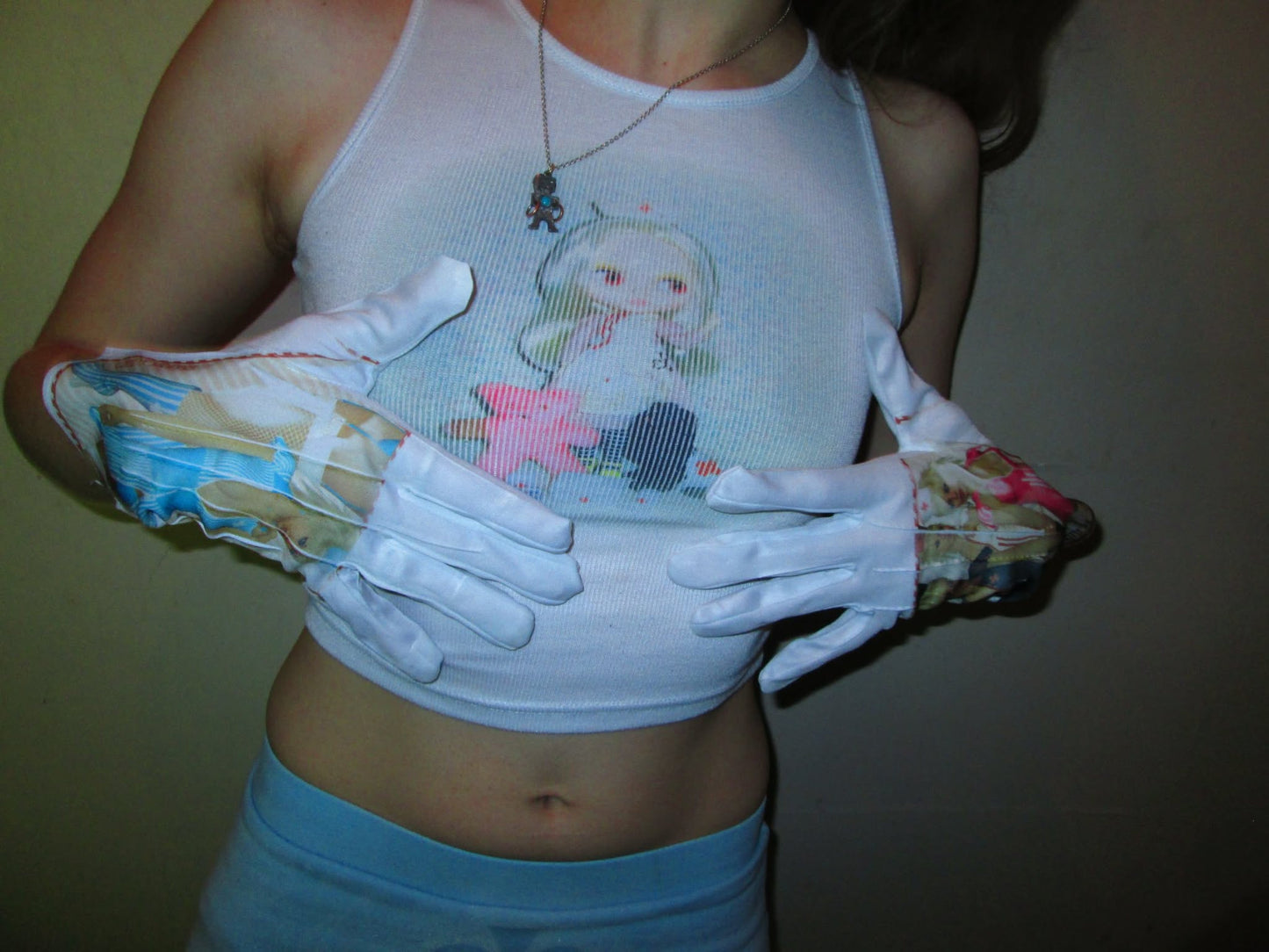 candy striper gloves