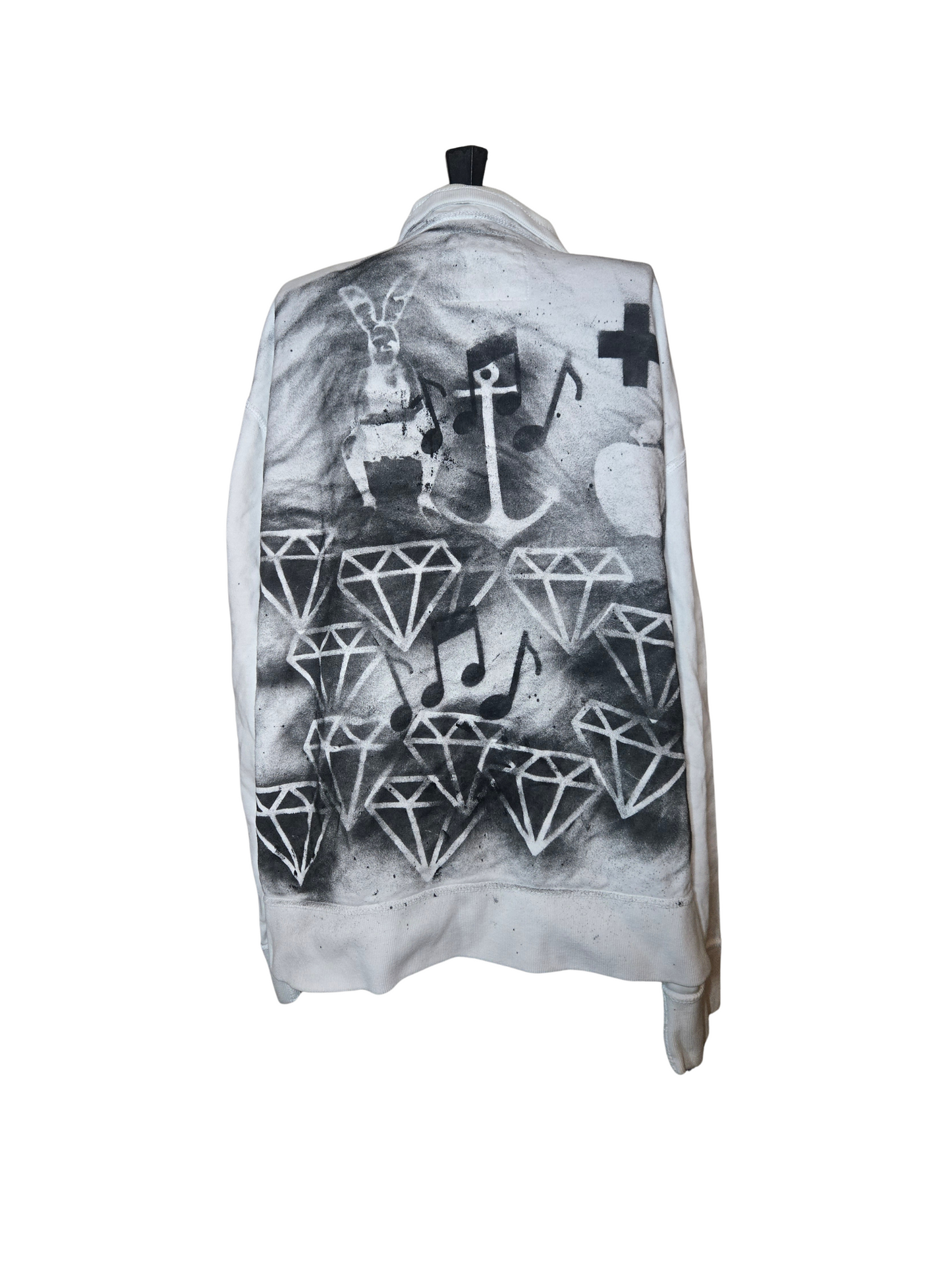 black and white swag jacket