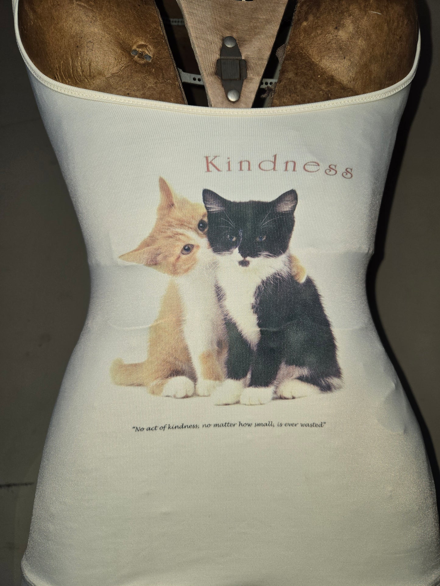 "kindness kittens" shapewear top