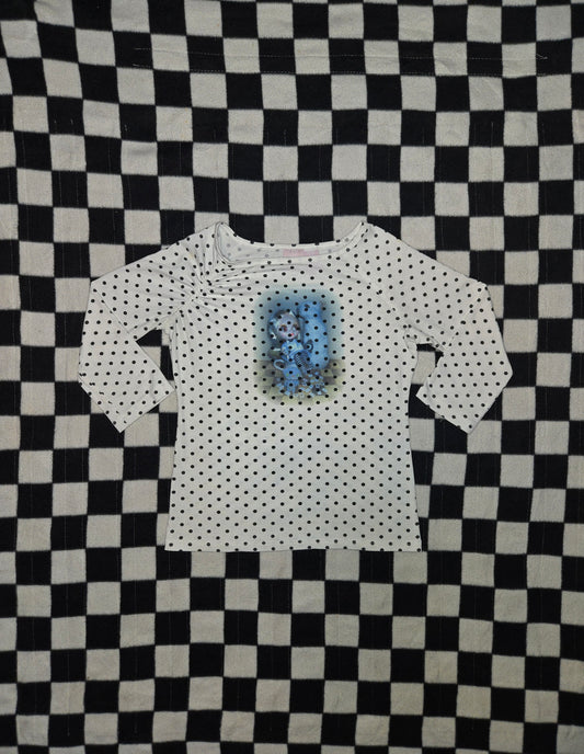 polka dot alice top