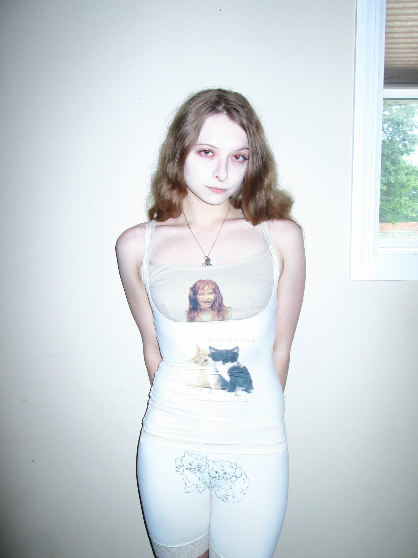 "kindness kittens" shapewear top