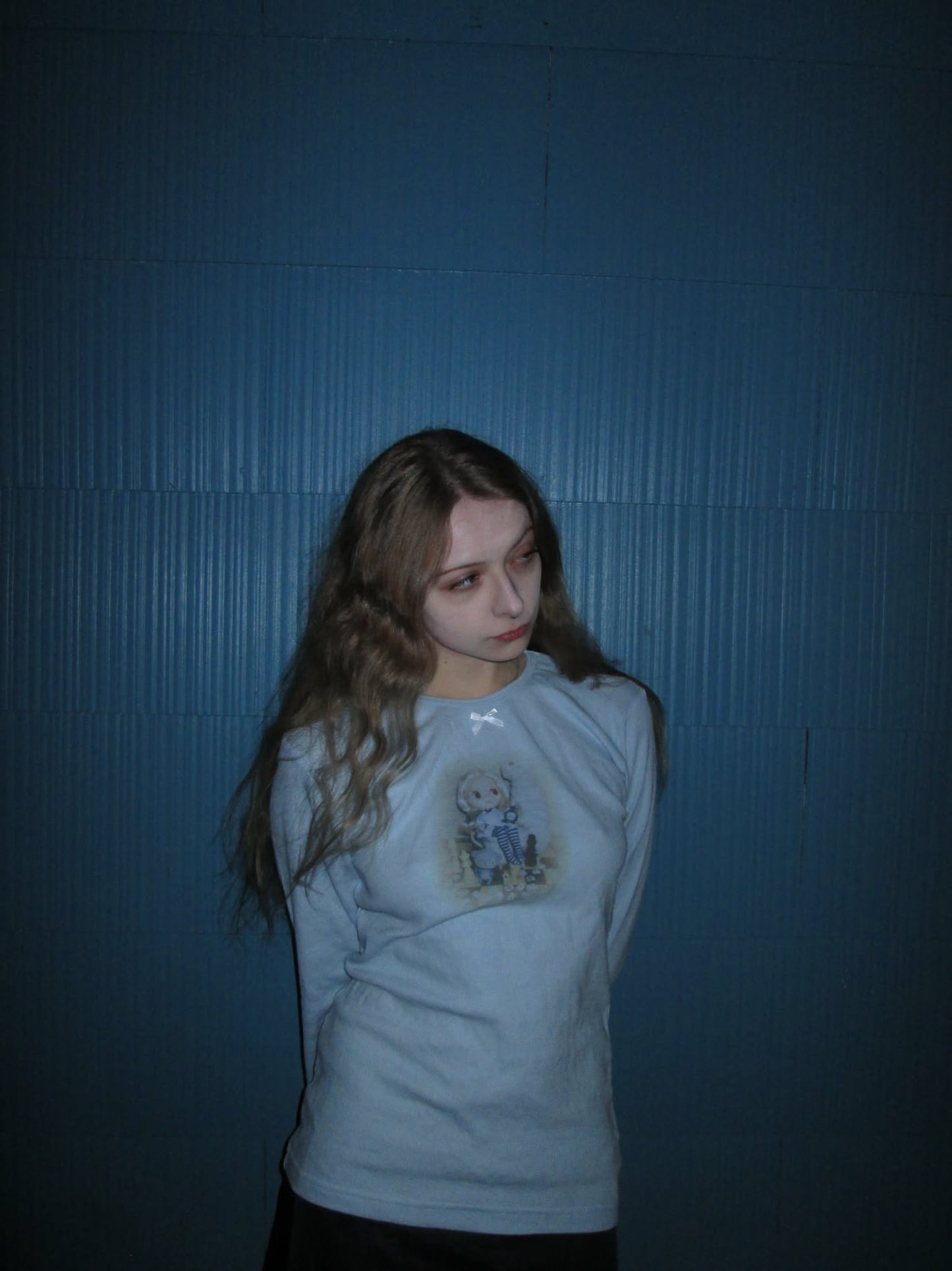 blue alice waffleknit