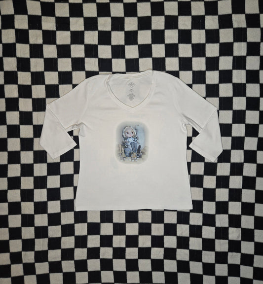alice v-neck shirt