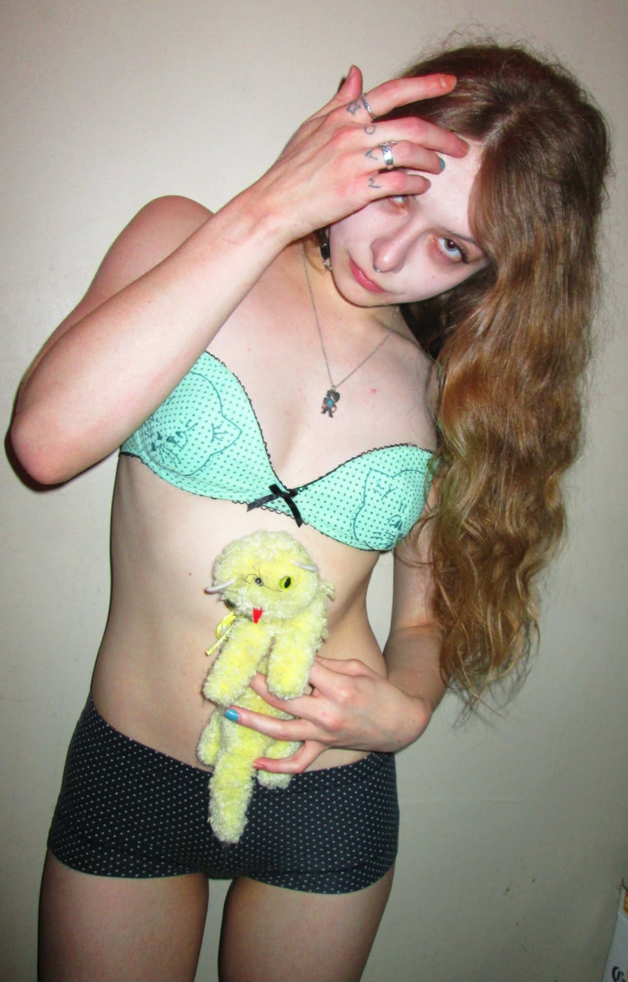 kitty titties bra