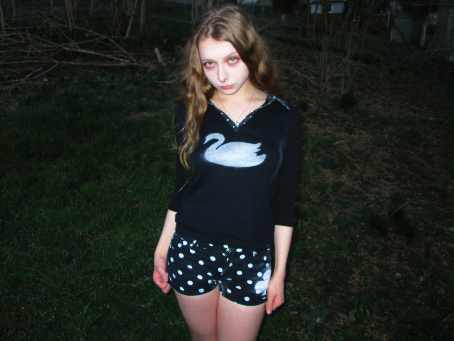 polka dot club shorts