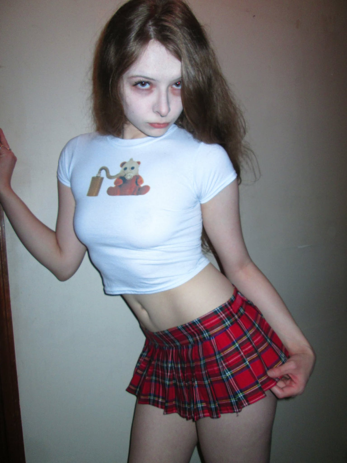 gas mask teddy shirt 2