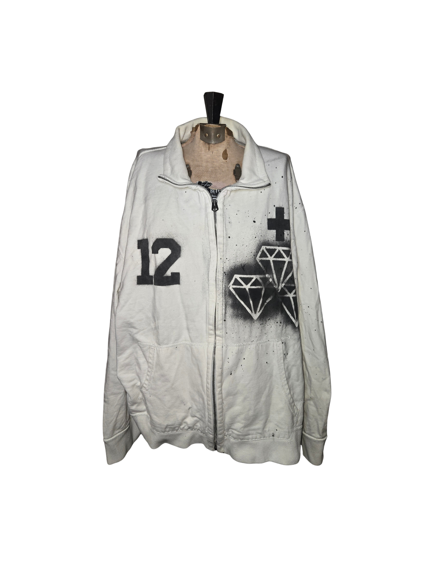 black and white swag jacket